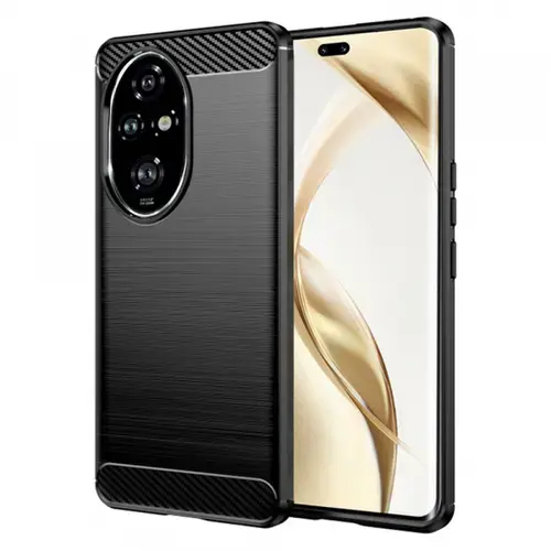 Husa pentru Honor 200 Pro, Techsuit, Carbon, Neagra