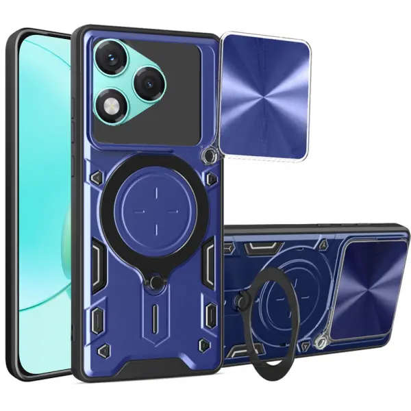 Husa pentru Honor 400 Lite, Techsuit, CamGuard Pro, Albastra