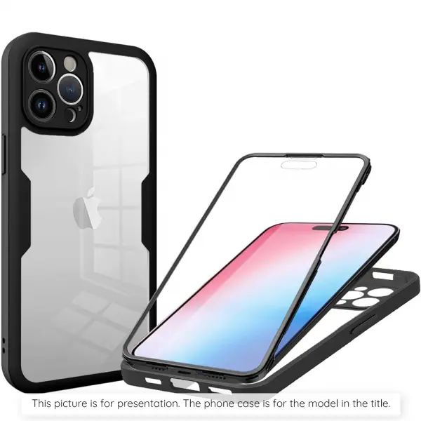Husa pentru Honor 400 Lite, Techsuit, ColorVerse 360, Neagra