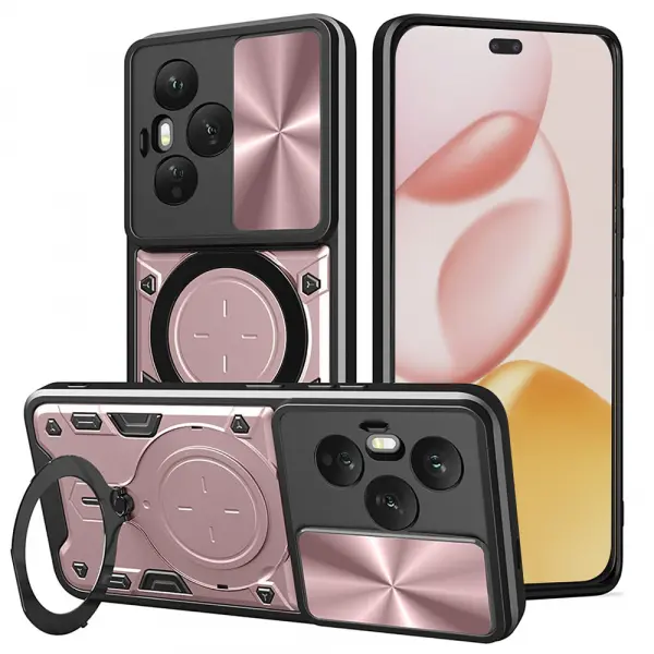 Husa pentru Honor 400 Pro, Techsuit, CamGuard Pro, Roz Aurie