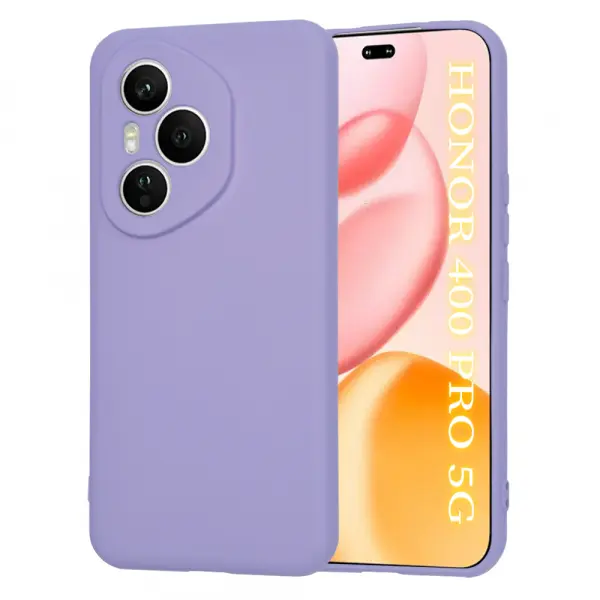 Husa pentru Honor 400 Pro, Techsuit, SoftFlex, Mov Deschis