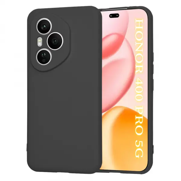 Husa pentru Honor 400 Pro, Techsuit, SoftFlex, Neagra