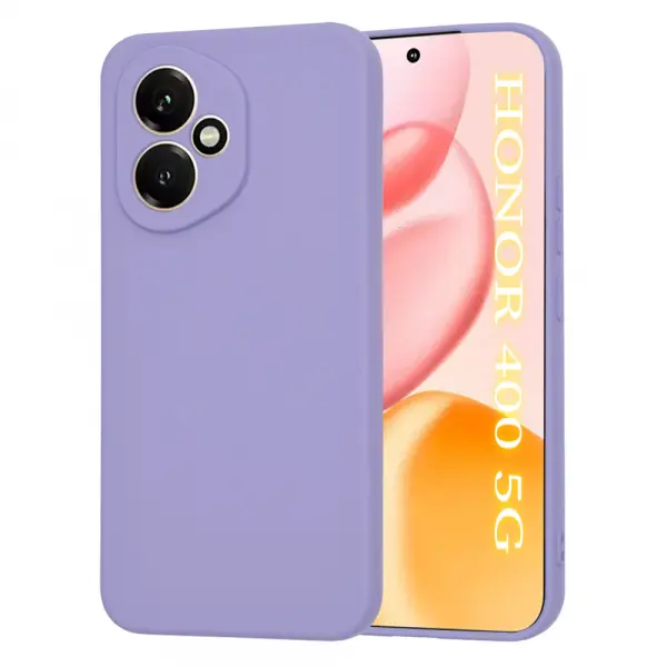 Husa pentru Honor 400, Techsuit, SoftFlex, Mov Deschis