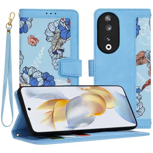 Husa pentru Honor 90, Techsuit, FlipCraft, Bleu