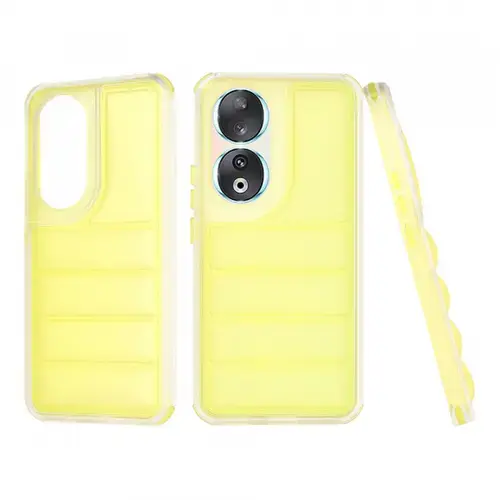 Husa pentru Honor 90, Techsuit, Wave Shield, Galbena