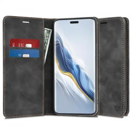 Husa pentru Honor Magic6 Pro, Techsuit, Confy (Negru)