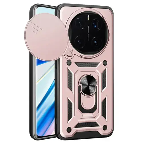 Husa pentru Honor Magic7 Pro, Techsuit, CamShield, Roz