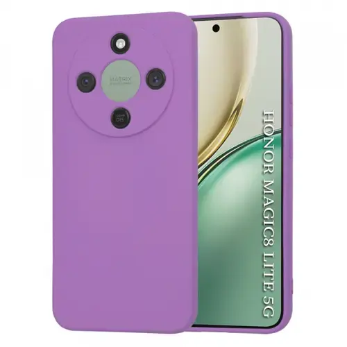 Husa pentru Honor Magic8 Lite, Techsuit, SoftFlex, Mov