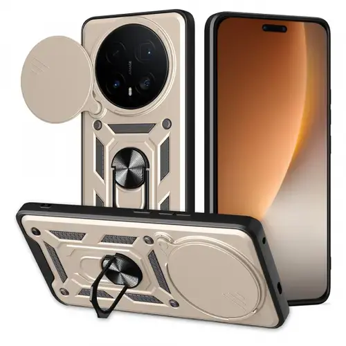 Husa pentru Honor Magic8 Pro, Techsuit, CamShield, Aurie