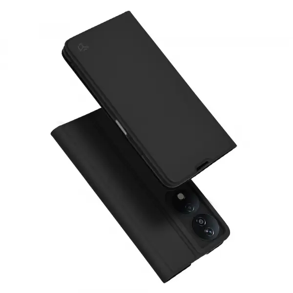 Husa pentru Honor X7b 5G / 90 Smart / X7b 4G, Techsuit, Magskin Book, Neagra