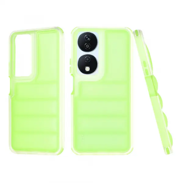 Husa pentru Honor X7b 5G / 90 Smart / X7b 4G, Techsuit, Wave Shield, Verde