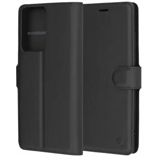 Husa pentru Honor X8c, Techsuit, Leather Folio, Neagra