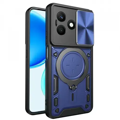 Husa pentru Honor X8d, Techsuit, CamGuard Pro, Albastra