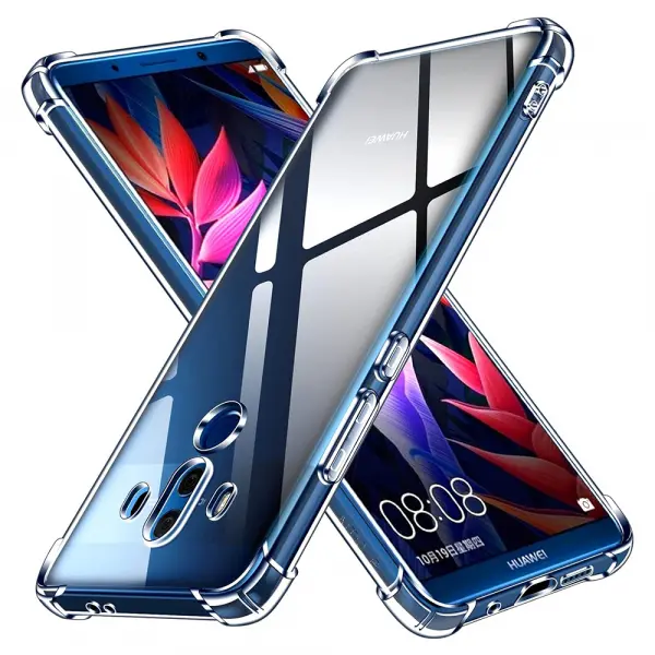 Husa pentru Huawei Mate 10 Pro, Techsuit, Shockproof Clear, Transparenta