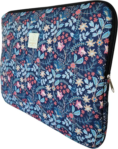 Husă pentru laptop Anegami - Grădină de flori, 13"-14"