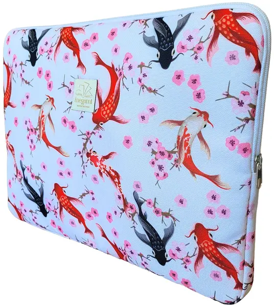 Husă pentru laptop Anegami - Koi Fish, 15"-16"