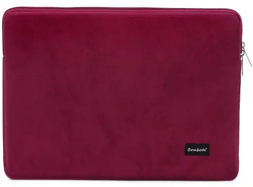 Husă pentru laptop Bombata - Velvet, 13''-14'', Burgundy