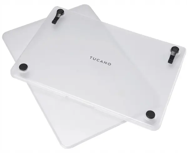Husă pentru laptop Tucano – Nido Hardshell, MacBook Neo 13", transparentă