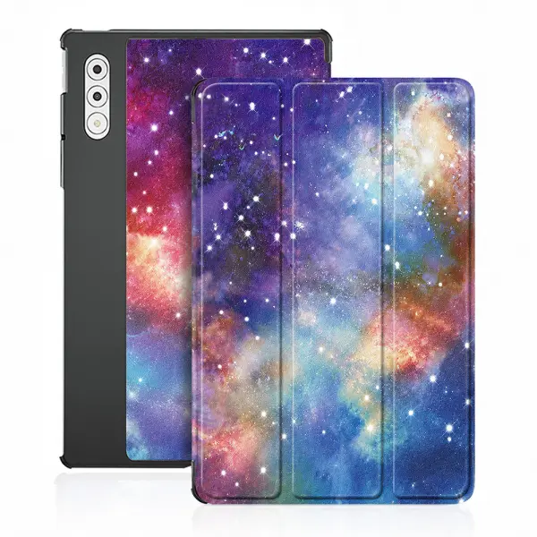 Husa pentru Lenovo Yoga Tab Plus, Techsuit, FoldPro Galaxy, Multicolor