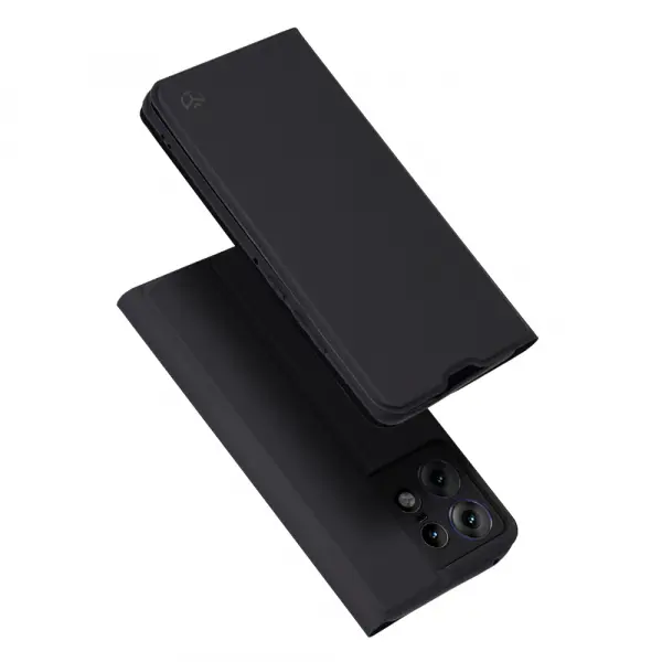 Husa pentru Motorola Edge 50 Pro, Techsuit, Magskin Book, Neagra