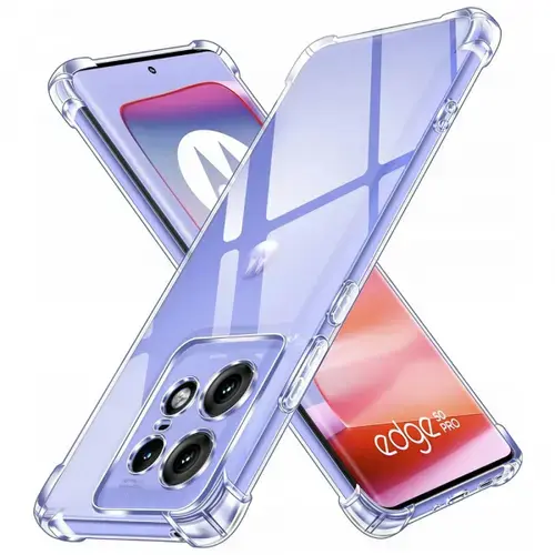 Husa pentru Motorola Edge 50 Pro, Techsuit, Shockproof Clear