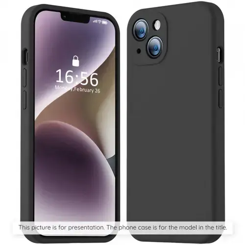 Husa pentru Motorola Edge 70 Fusion, Techsuit, SoftFlex, Neagra