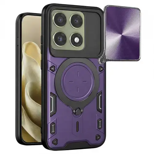 Husa pentru Motorola Edge 70 Pro, Techsuit, CamGuard Pro, Mov
