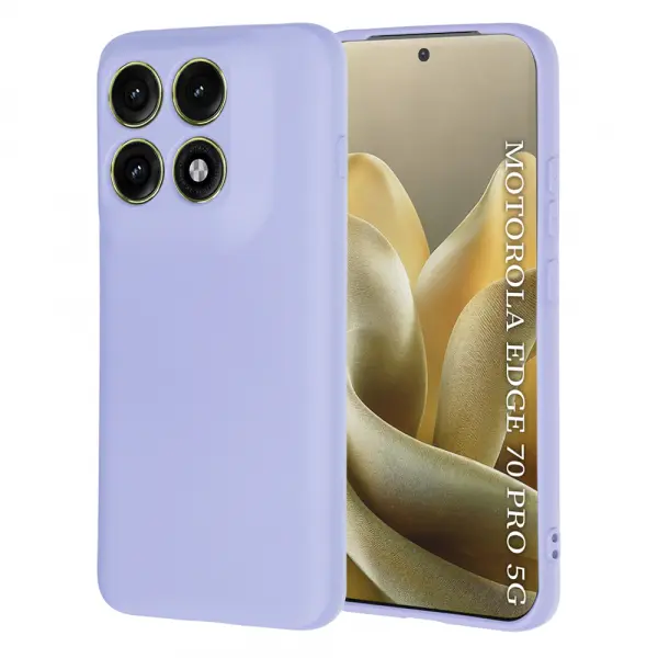 Husa pentru Motorola Edge 70 Pro, Techsuit, SoftFlex, Mov Deschis