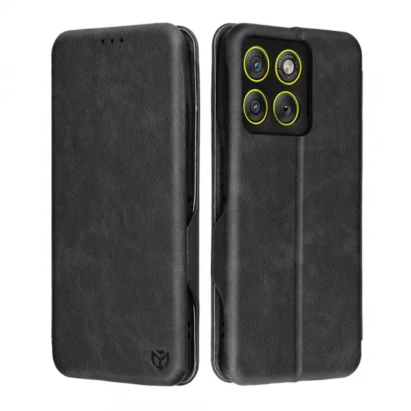 Husa pentru Motorola Edge 70, Techsuit, Safe Wallet Plus, Neagra