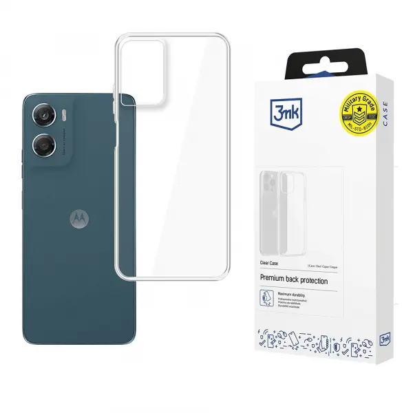 Husa pentru Motorola Moto G06, 3MK, Clear, Transparenta