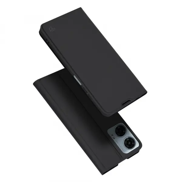 Husa pentru Motorola Moto G24 Power, Techsuit, Magskin Book, Neagra
