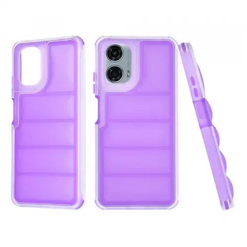 Husa pentru Motorola Moto G24 Power, Techsuit, Wave Shield, Mov