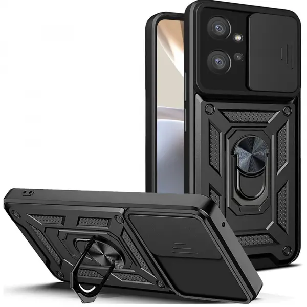 Husa pentru Motorola Moto G32, Techsuit, CamShield, Neagra