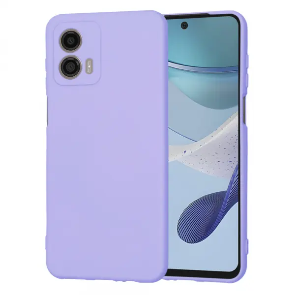 Husa pentru Motorola Moto G53, Techsuit, SoftFlex, Mov Deschis