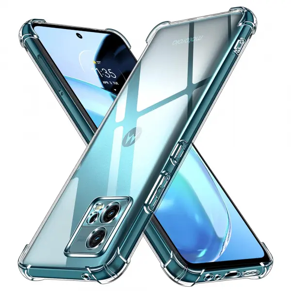 Husa pentru Motorola Moto G72, Techsuit, Shockproof Clear, Transparenta