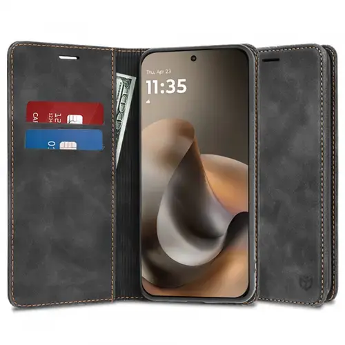Husa pentru Motorola Moto G77 / G67, Techsuit, Confy, Negru