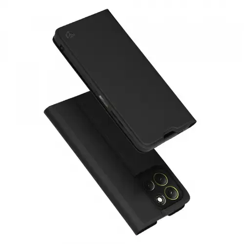 Husa pentru Motorola Moto G86, Techsuit, Magskin Book, Neagra