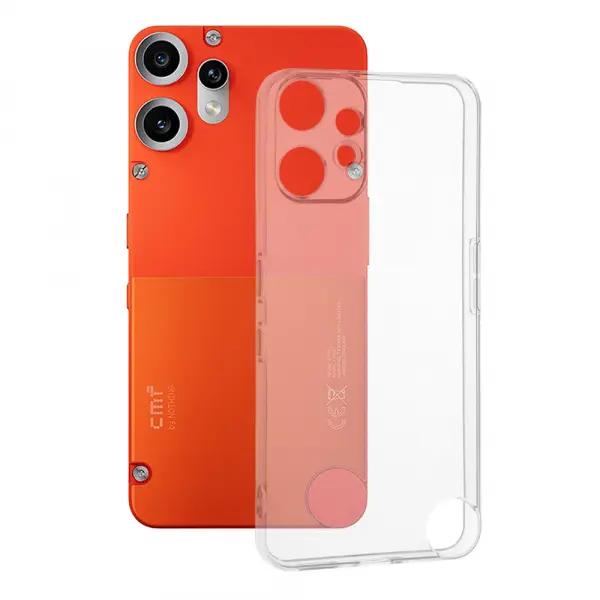Husa pentru Nothing CMF Phone 2 Pro, Techsuit, Clear, Transparenta