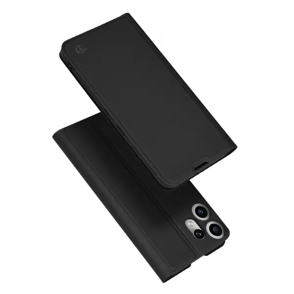 Husa pentru Nothing CMF Phone 2 Pro, Techsuit, Magskin Book, Neagra
