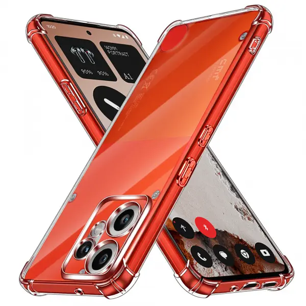 Husa pentru Nothing CMF Phone 2 Pro, Techsuit, Shockproof Clear, Transparenta