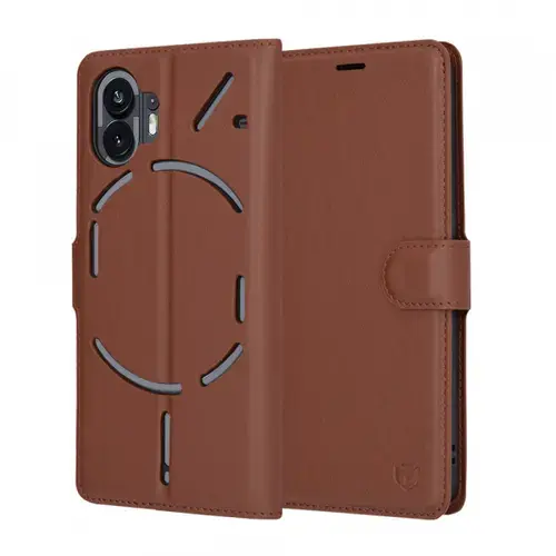Husa pentru Nothing Phone (2), Techsuit Leather Folio (mARO)