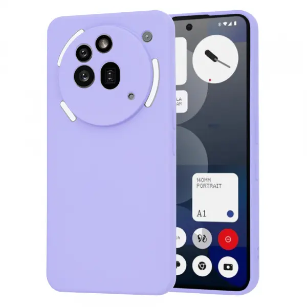Husa pentru Nothing Phone (3a) Pro, Techsuit, SoftFlex, Mov Deschis