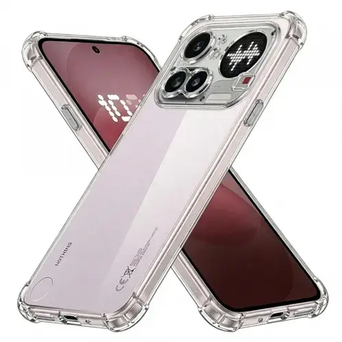 Husa pentru Nothing Phone (4a) Pro, Techsuit, Shockproof Clear, Transparenta