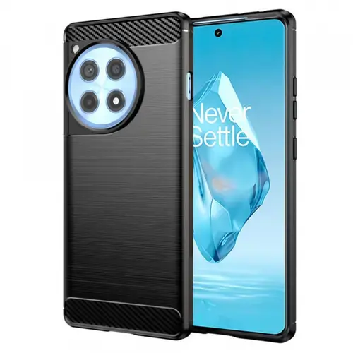 Husa pentru OnePlus 12R, Techsuit, Carbon