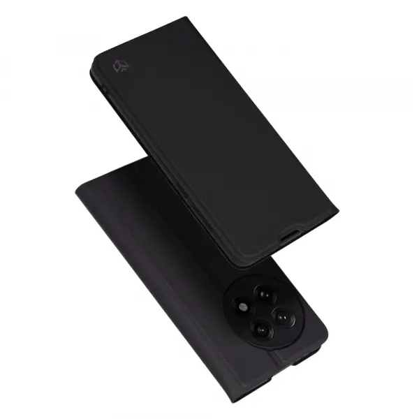 Husa pentru OnePlus 13R, Techsuit, Magskin Book, Neagra
