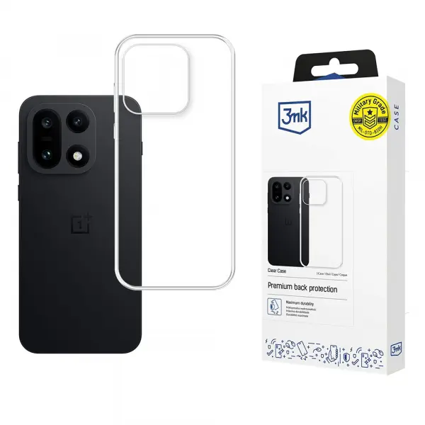 Husa pentru OnePlus 15, 3MK, Clear, Transparenta