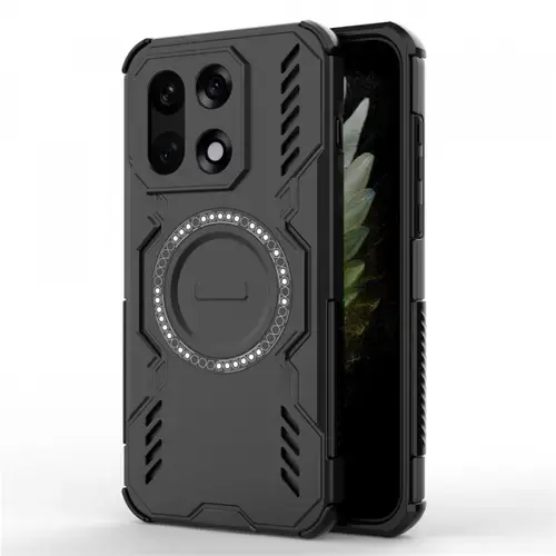 Husa pentru OnePlus 15, Techsuit, ArmorMag, Neagra
