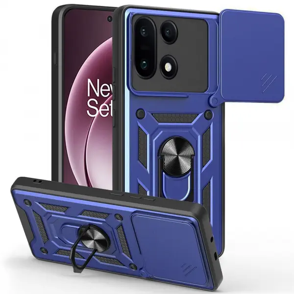 Husa pentru OnePlus 15, Techsuit, CamShield, Albastra