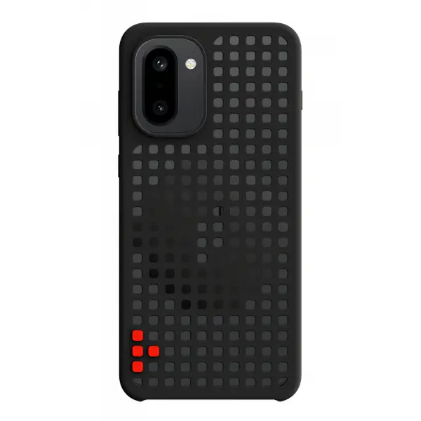 Husa pentru OnePlus 15R, Hole Pattern Magnetic, Neagra 5431102123