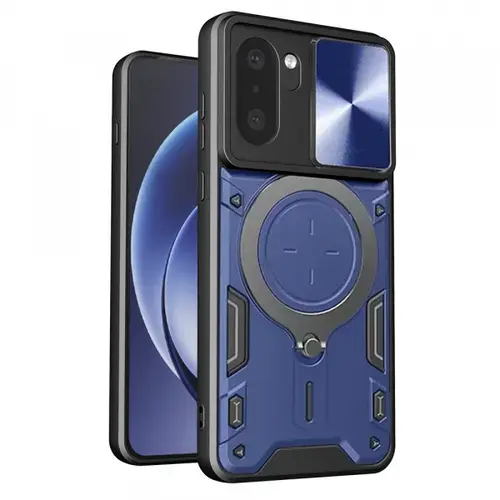 Husa pentru OnePlus 15R, Techsuit, CamGuard Pro, Albastra